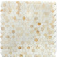 Hexagon Onyx Ivory Honed 2 x 2