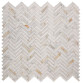 Diana Herringbone Calacatta